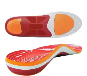 220lbs  Arch Support Insert Plantar Fasciitis Relief Foot Pain Orthotics Insole, Men Women Shoe Inserts for Standing All Day, Work Boot Comfort Cushion Insole for Flat Feet Heel Spur,250MM