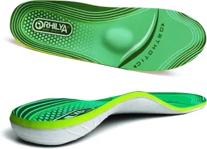 220lbs  High Arch Support Insert Plantar Fasciitis Relief Metatarsal Pain Orthotic Insole for Men & Women Standing All Day, Flat Feet Heel Comfort Work Boot Shoe Inserts,310MM Size 13