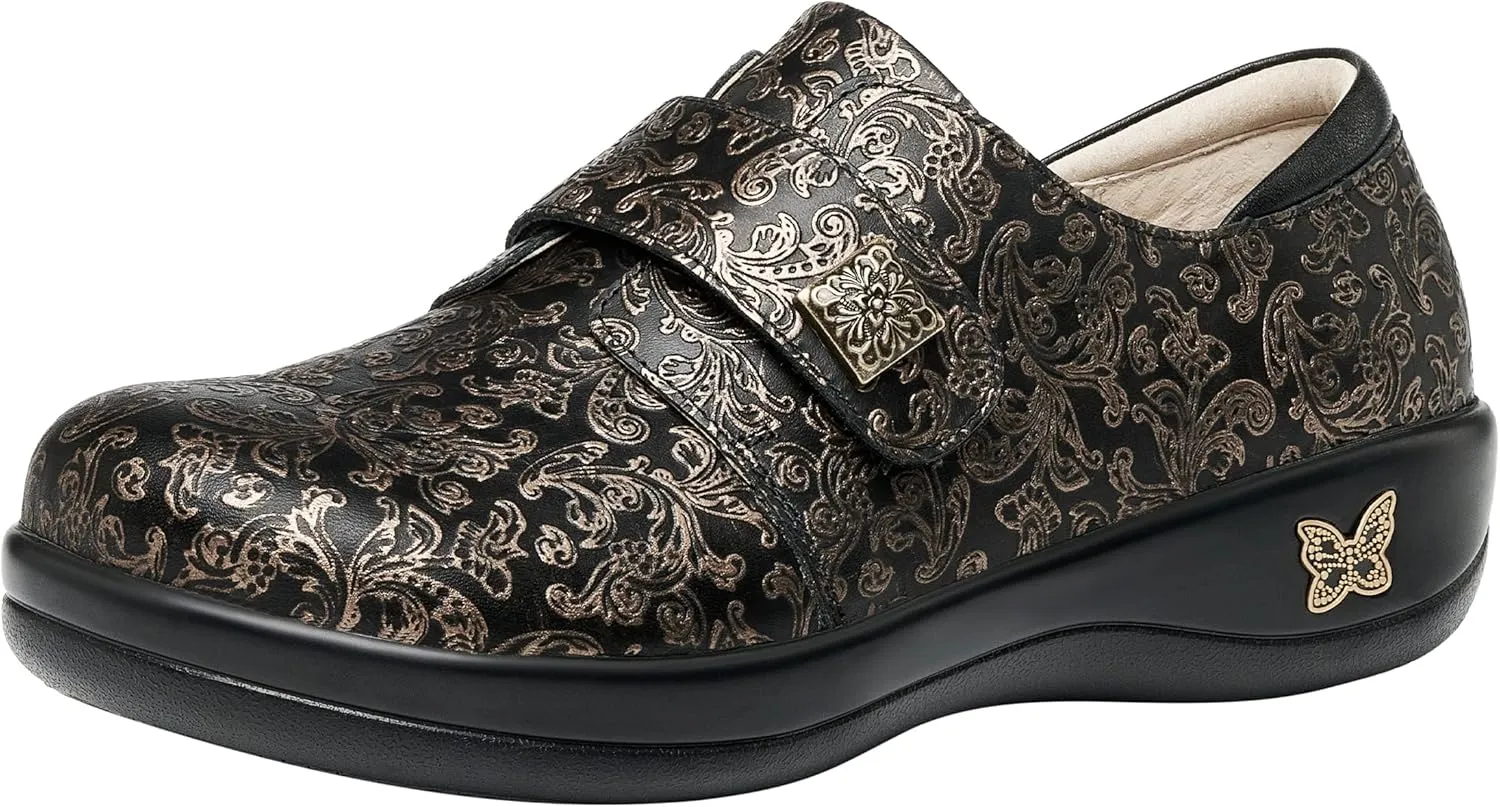 Alegria Women's Joleen Comfort Leather Slip On Shoes