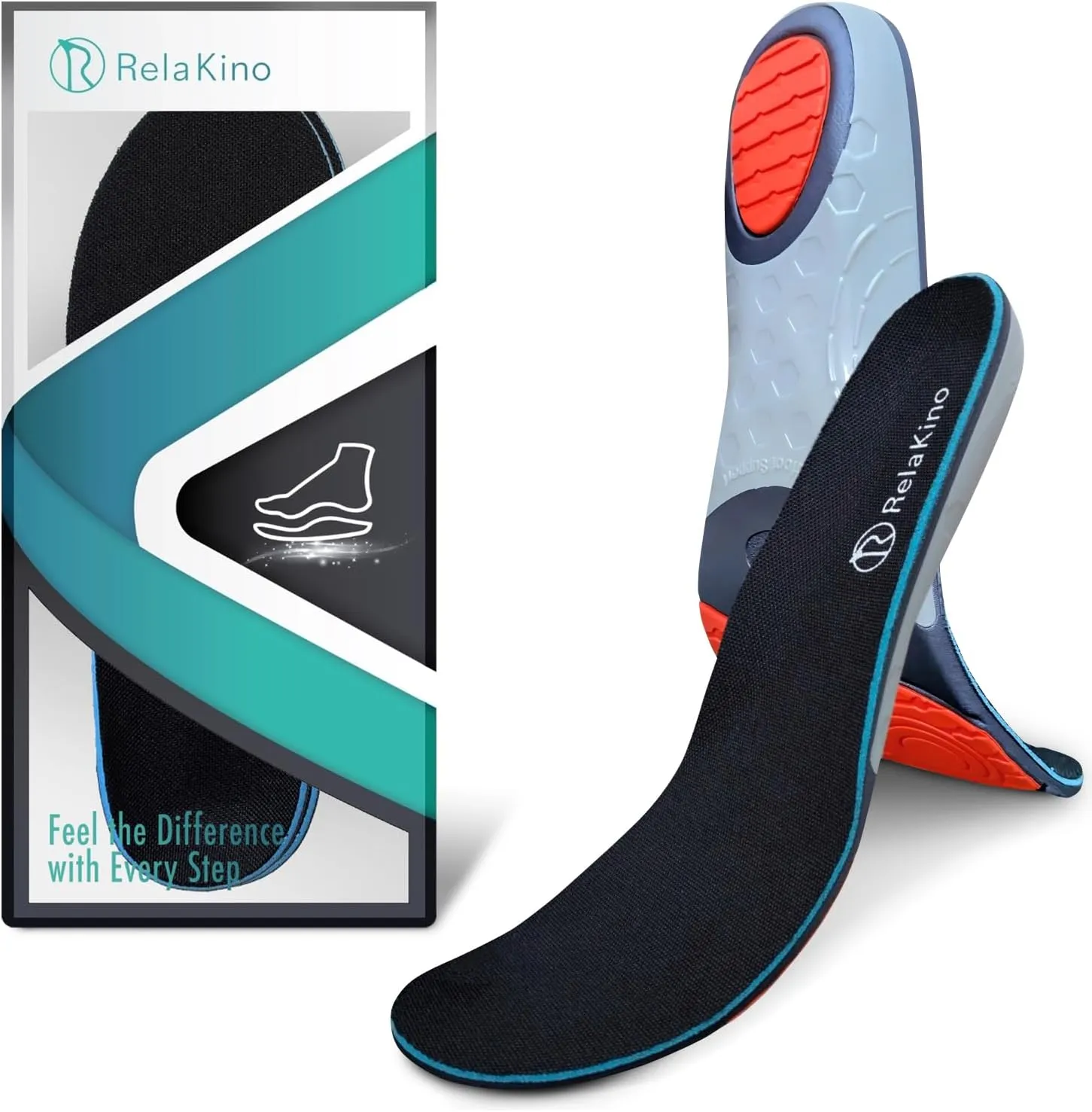 All-Day Comfort Unisex Shoe Insoles from Japan, Shock Absorption Insoles for Men, Arch Support Shoe Inserts for Women, Shoe Insoles Women, Shoe Inserts Men, S