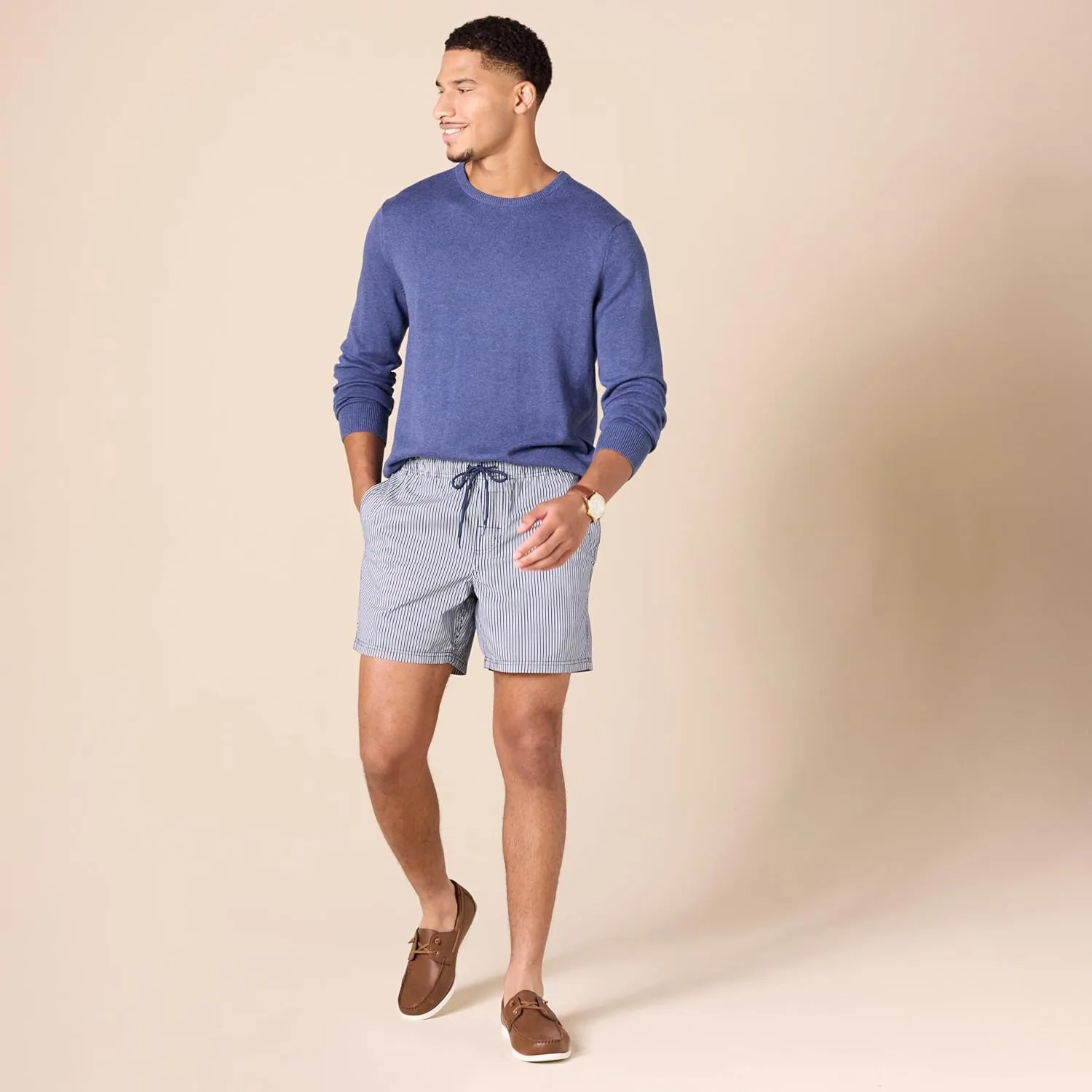 Amazon Essentials Men's Slip-On Boat Shoe