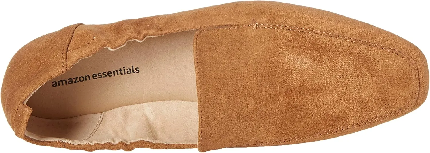 Amazon Essentials Women's Square Toe Soft Slip on Loafer