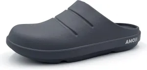 Amoji Unisex Arch Support Recovery Slide Sandals Orthopedic Clogs Athletic Shower Slipper XLS1556