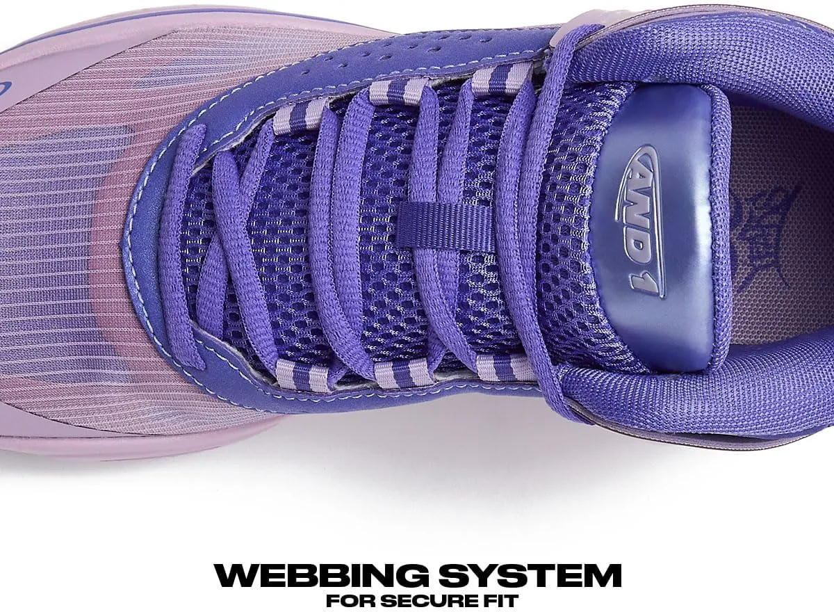 AND1 Basketball Shoes for Women and Men, High Top Men’s Basketball Shoes - Womens Basketball Sneakers Size 6 to 16