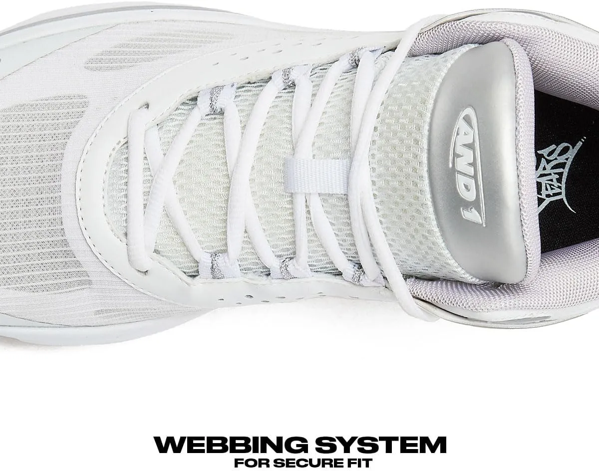 AND1 Basketball Shoes for Women and Men, High Top Men’s Basketball Shoes - Womens Basketball Sneakers Size 6 to 16