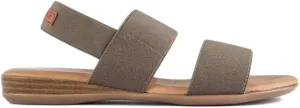 Andre Assous Women's Nigella Featherweight Flat Sandal, Taupe, 7