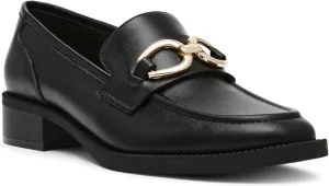 Anne Klein Womens Korrie Buckle Loafers