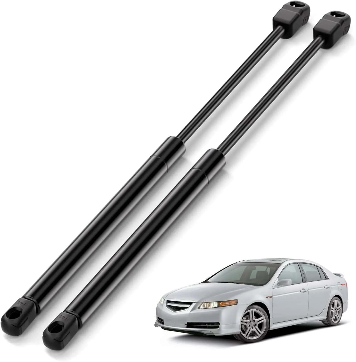 ARANA Hood Struts Rods for Acura TL 2009-2014, Front Engine Hood Struts Shocks Lift Support Fits 2009-2014 Acura TL Base/SH-AWD/Type-s Sedan Hood, 2 Pcs