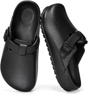 Arch Support Work Clogs Slip Resistant Orthopedic Shoes for Chef Nurse Garden Comfortable, Slip-On Cushion Slide Sandals