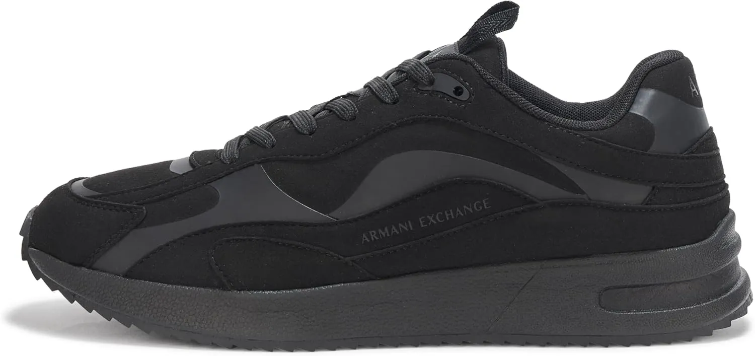 Armani Exchange Men's Dusseldorf Tonal Lace Up Sneaker