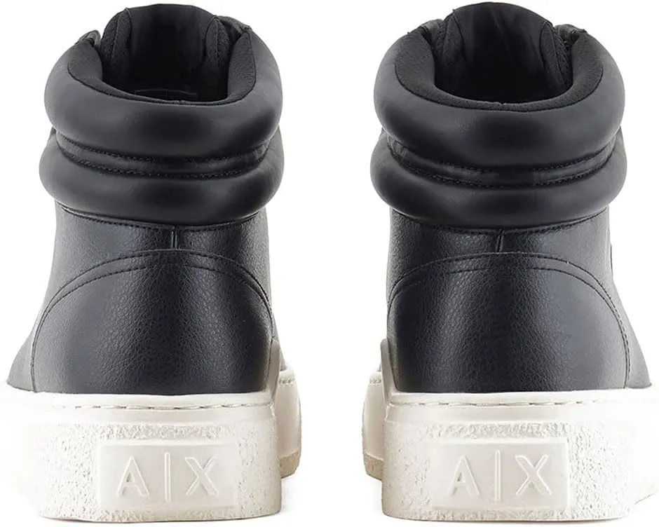 Armani Exchange Men's Lion High Top Sneaker