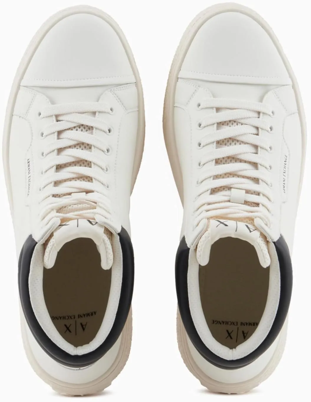 Armani Exchange Men's Lion High Top Sneaker