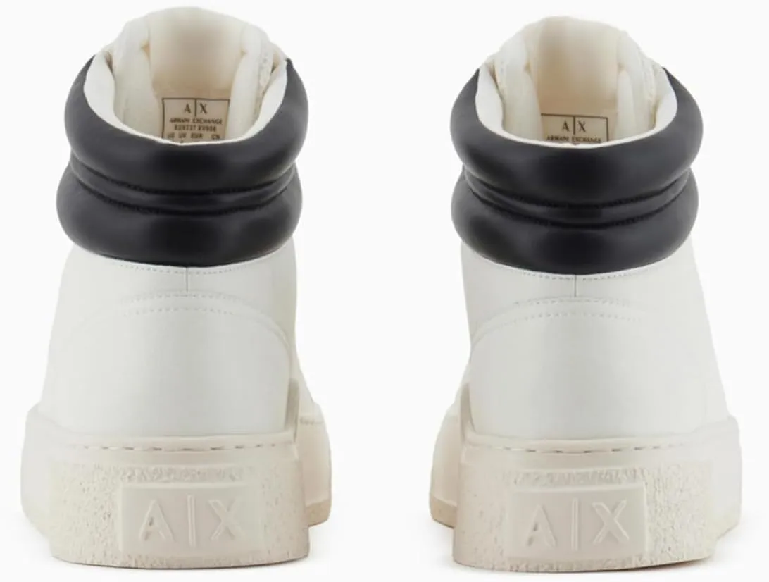 Armani Exchange Men's Lion High Top Sneaker