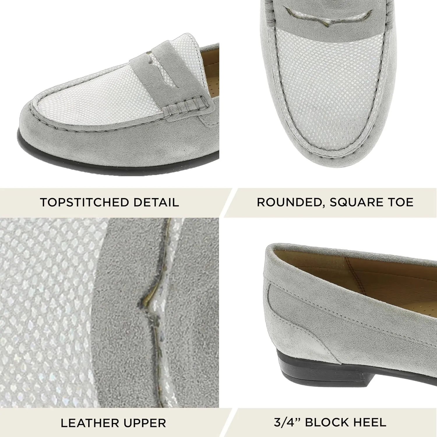 ARRAY Women's Harper Leather Slip-On Leather Loafer