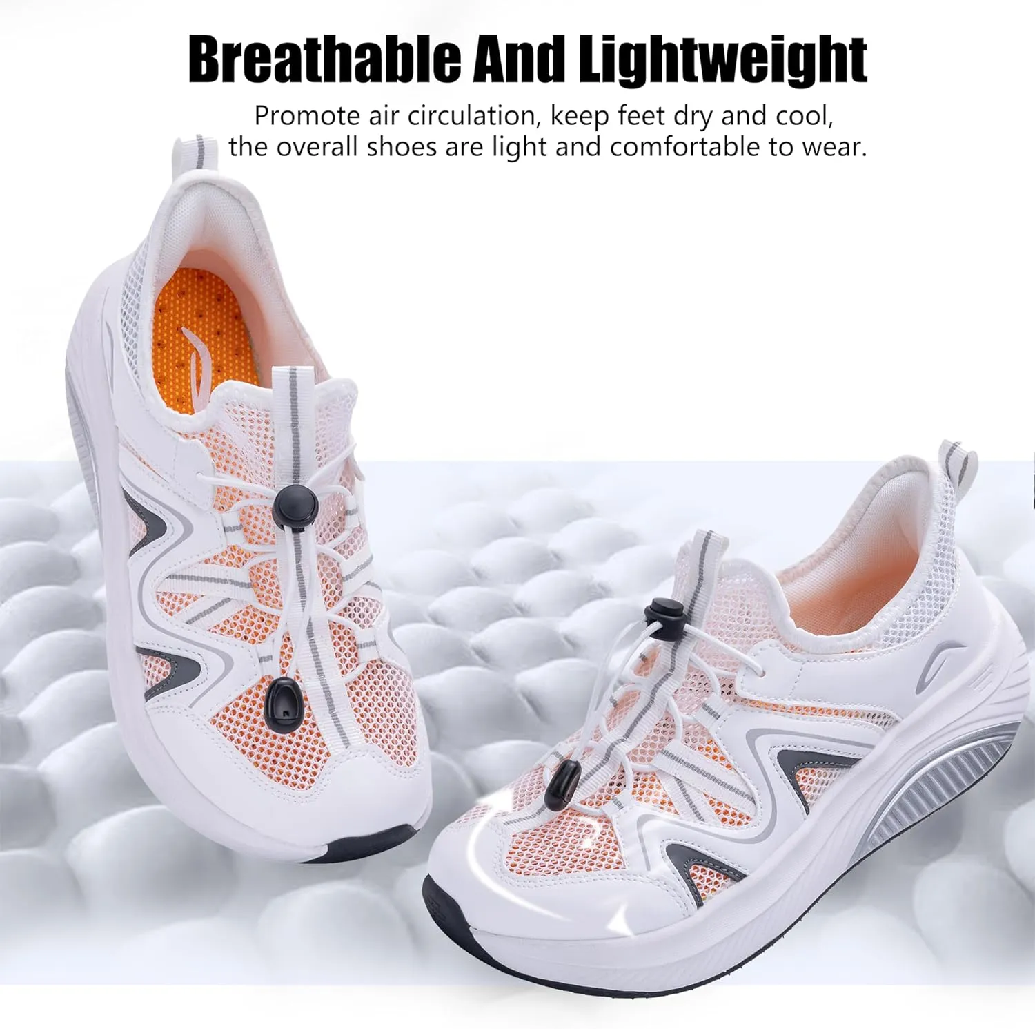 Artlea Wide Toe Box Shoes Women Walking Shoes Arch Support Plantar Fasciitis Orthotic Sneakers Slip On Running Tennis Shoes