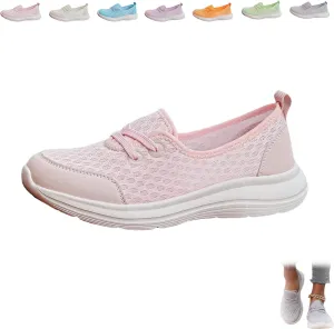 Azdealy Orthopedic Shoes, Azdealy 2025 Womens Soft Sole Mesh Comfort, Slip-on Walking Shoess with Arch Support