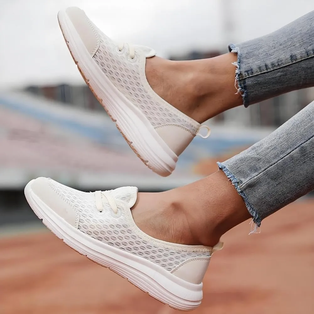 Azdealy Orthopedic Shoes, Azdealy 2025 Womens Soft Sole Mesh Comfort, Slip-on Walking Shoess with Arch Support