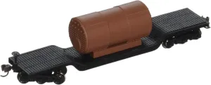 Bachmann Industries Inc. 52' Center-Depressed Flat-Car with Boiler - N Scale