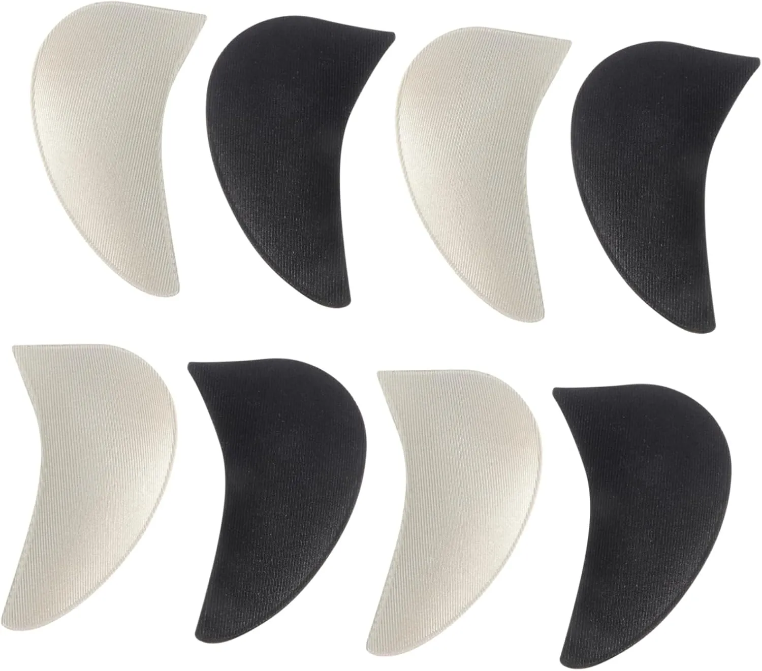 BESTYASH 3sets 4 Pairs Sponge Insole Pads for Arch Support High Heel Inserts for Foot Relief Soft Cushioning for Sandals Sneakers and Casual Shoes 4pairs*3