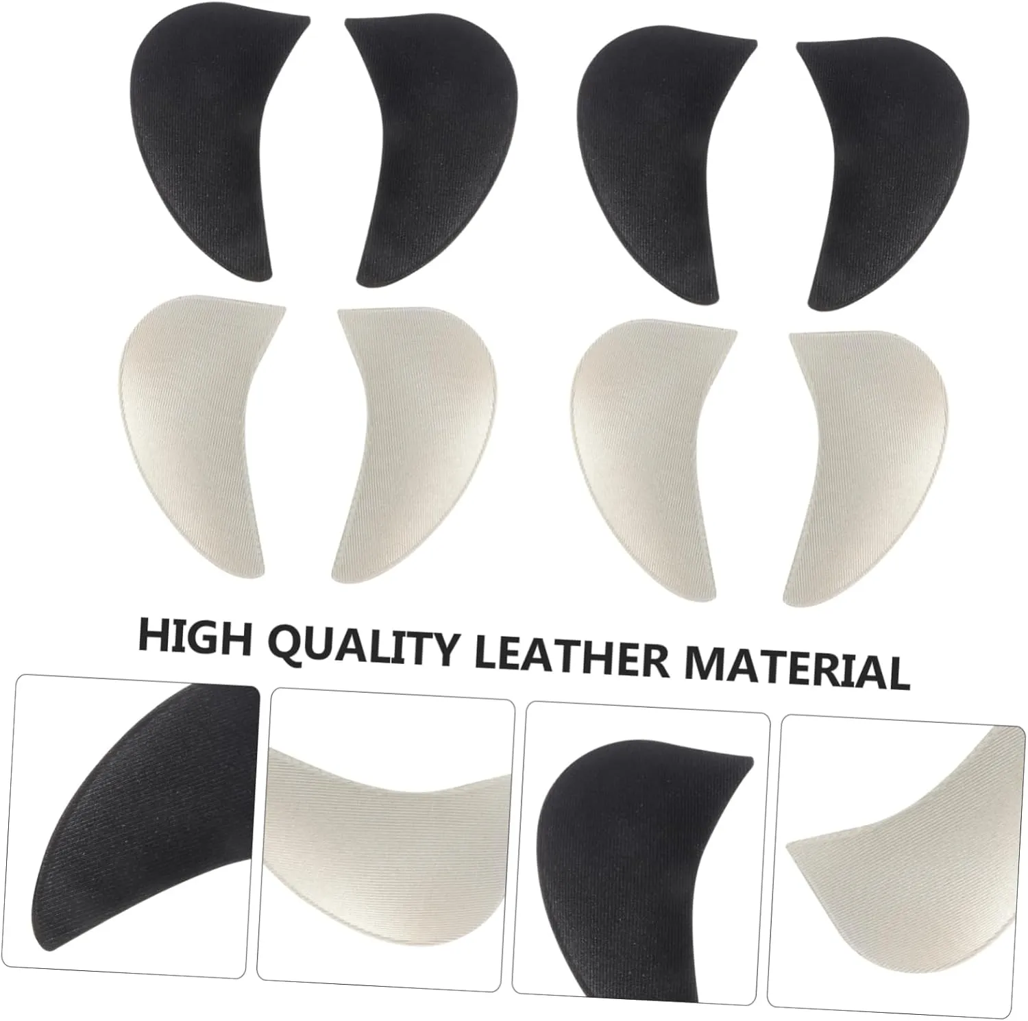 BESTYASH 3sets 4 Pairs Sponge Insole Pads for Arch Support High Heel Inserts for Foot Relief Soft Cushioning for Sandals Sneakers and Casual Shoes 4pairs*3