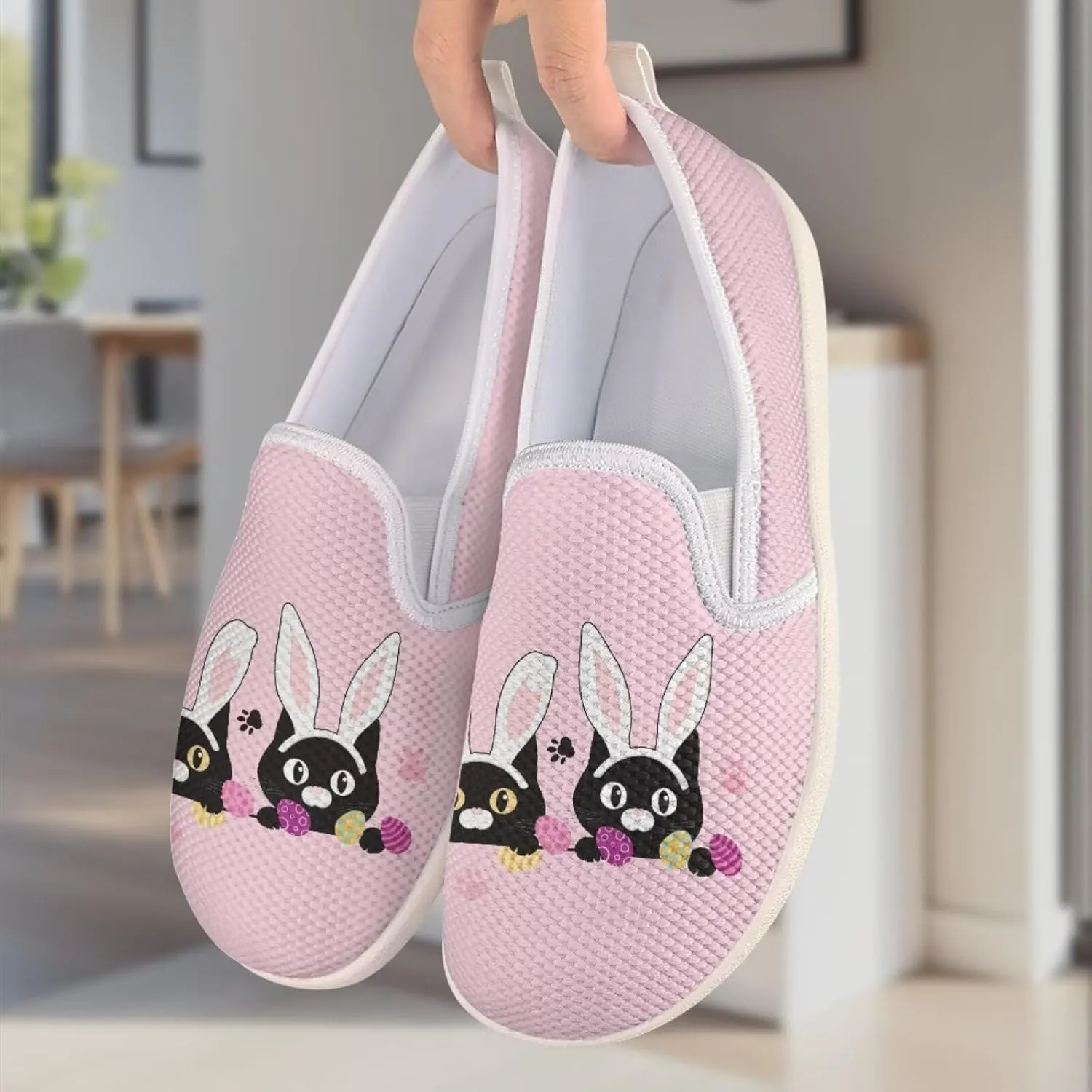 Binienty Women Laofers Shoes Comfort Casual Slip On Walking Shoes Dress Shoes Flat Work Shoe