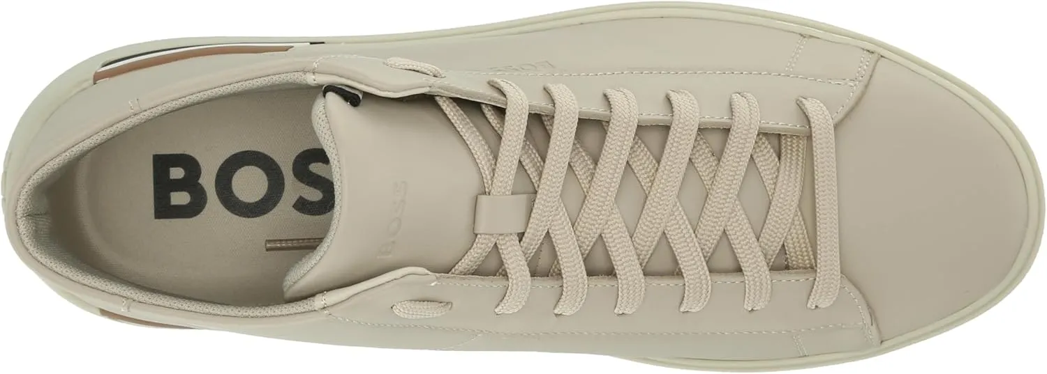 BOSS Men's Clint High Top Leather Sneaker