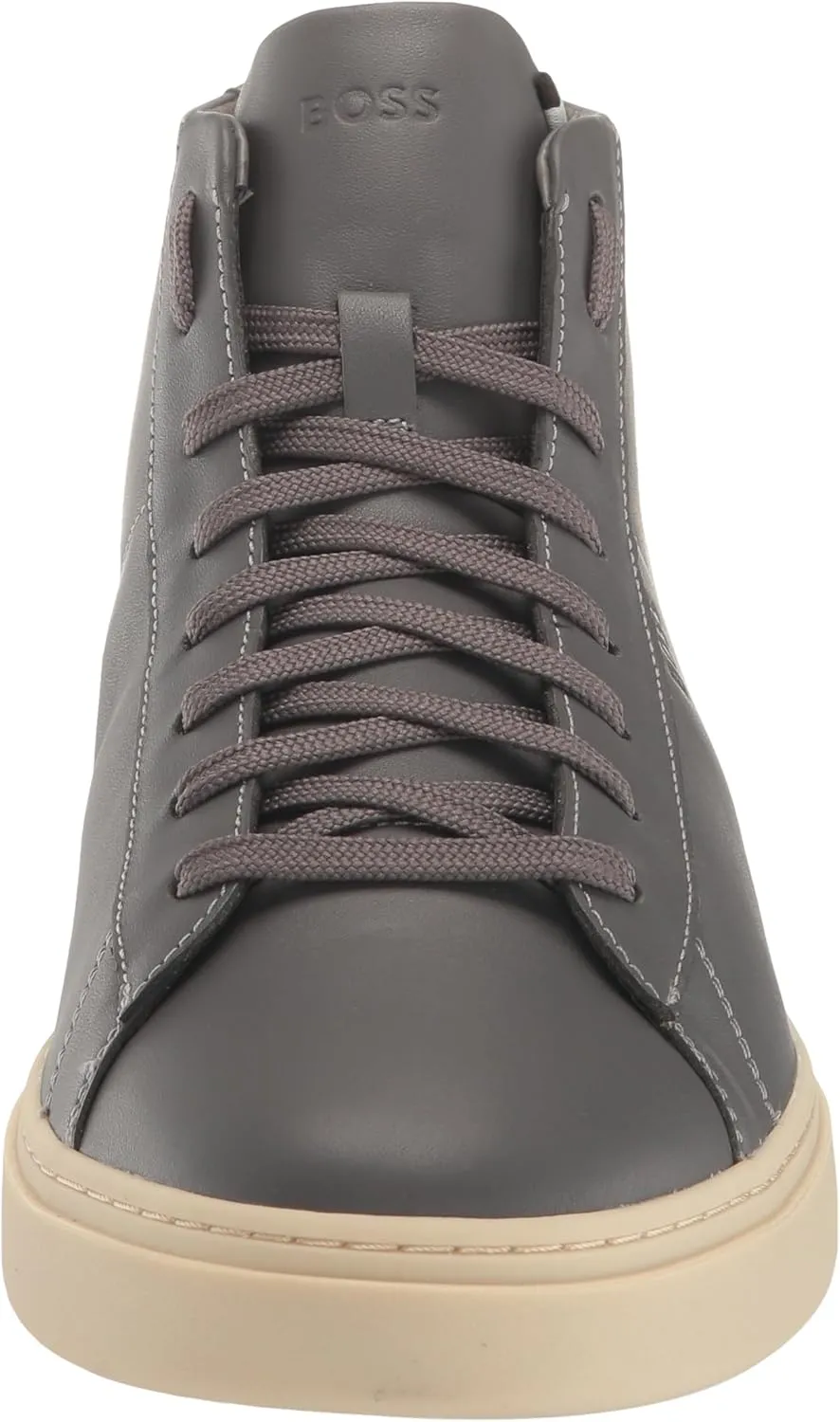 BOSS Men's Clint High Top Leather Sneaker