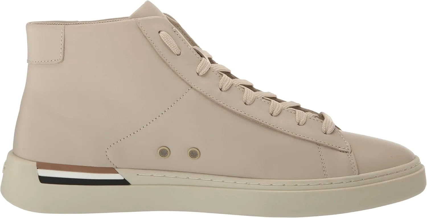 BOSS Men's Clint High Top Leather Sneaker