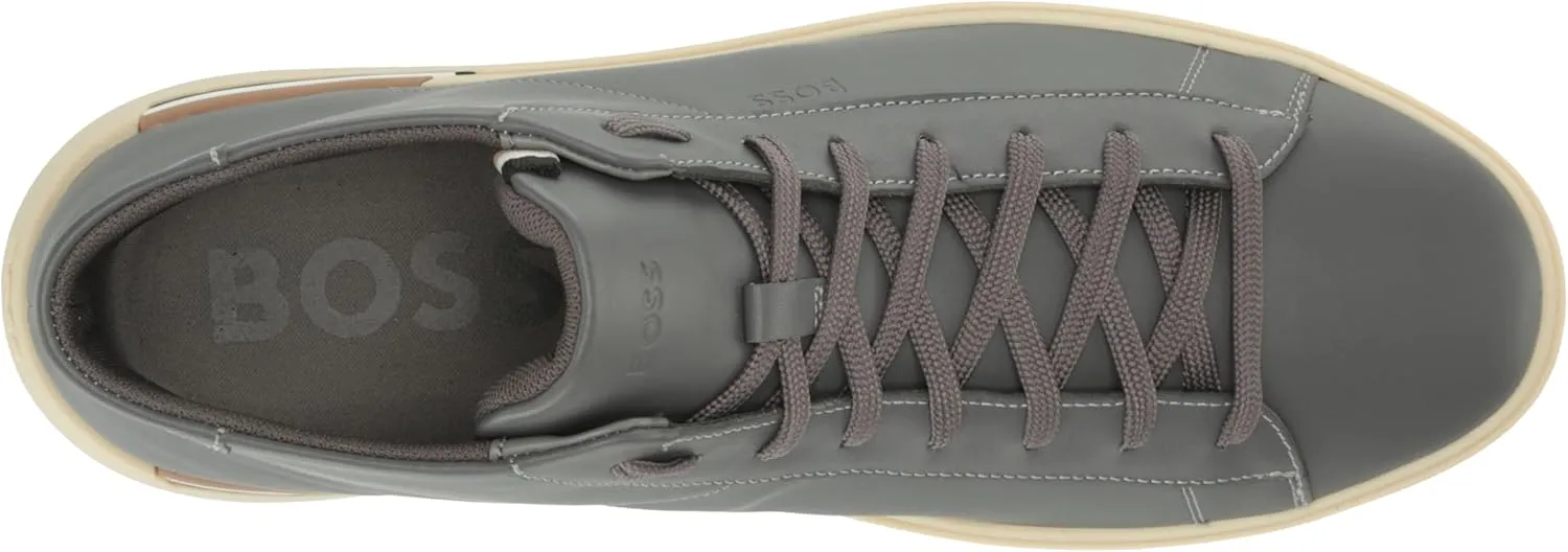 BOSS Men's Clint High Top Leather Sneaker