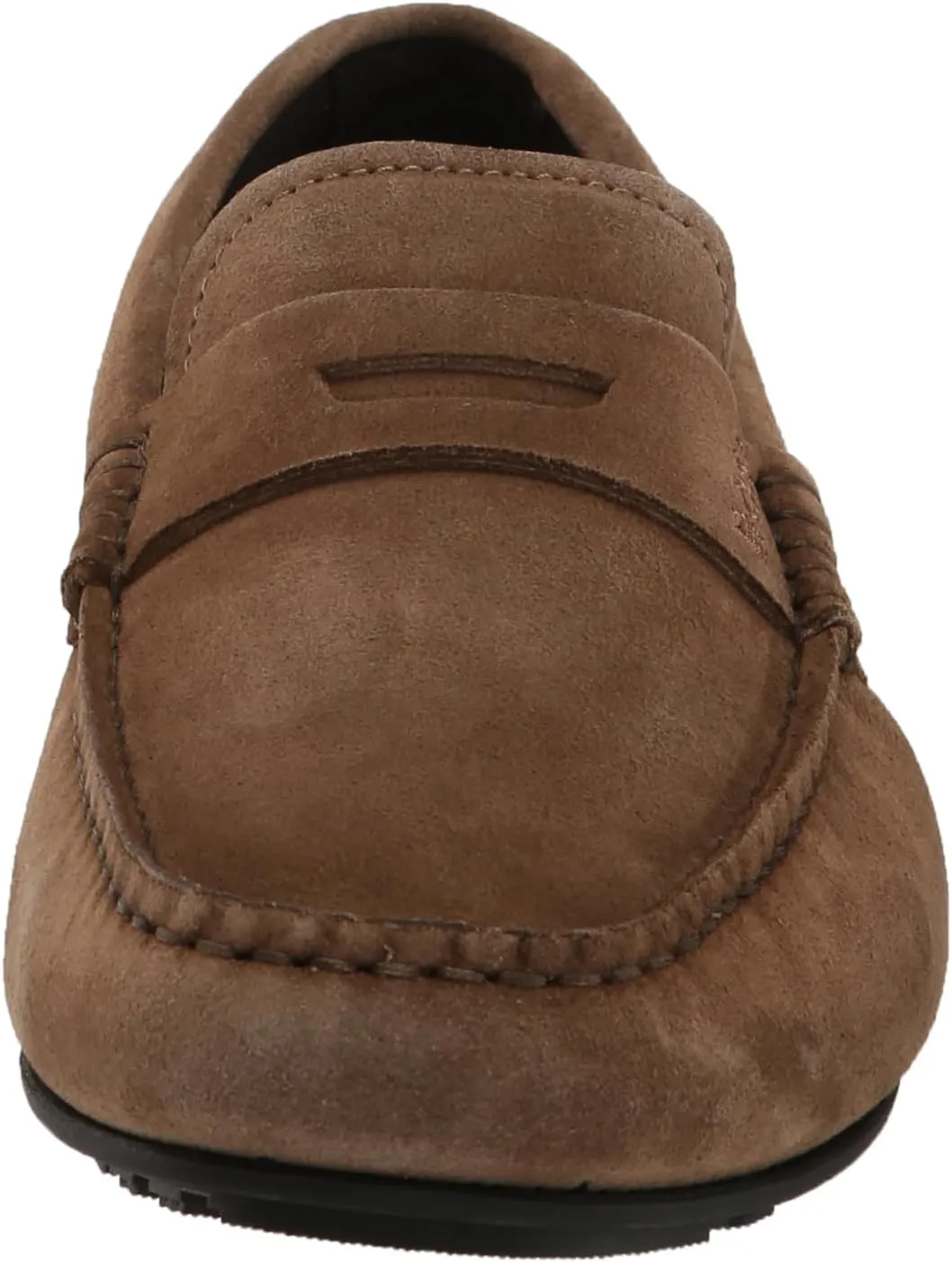 BOSS Men's Smooth Suede Slip on Drivers Loafer