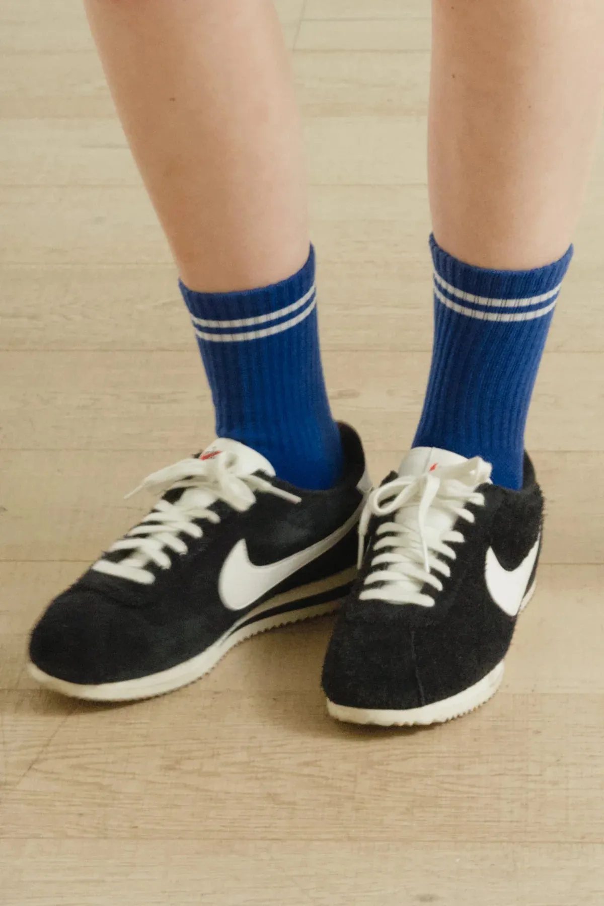 Boyfriend Socks - Cobalt