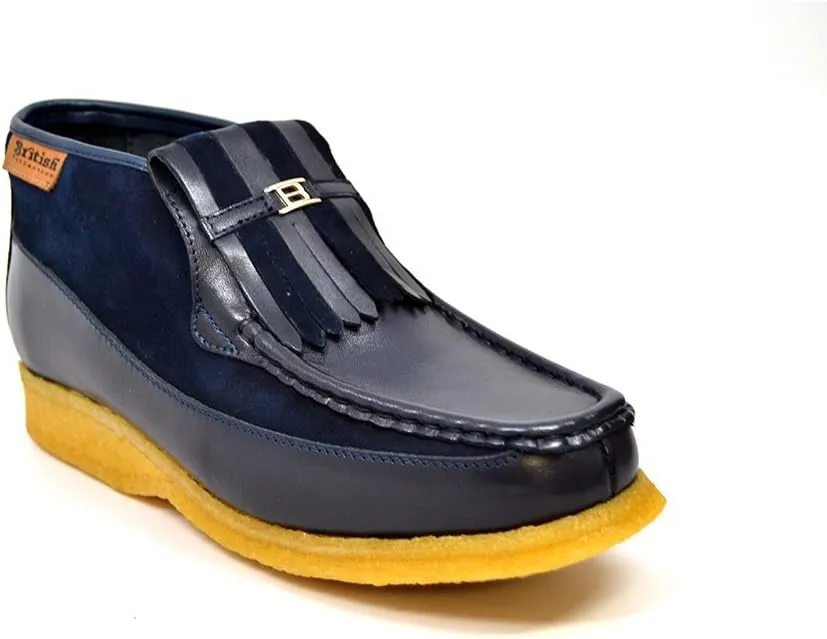 British Collection Men's Apollo Three Quarters Slip-On Leather Shoe