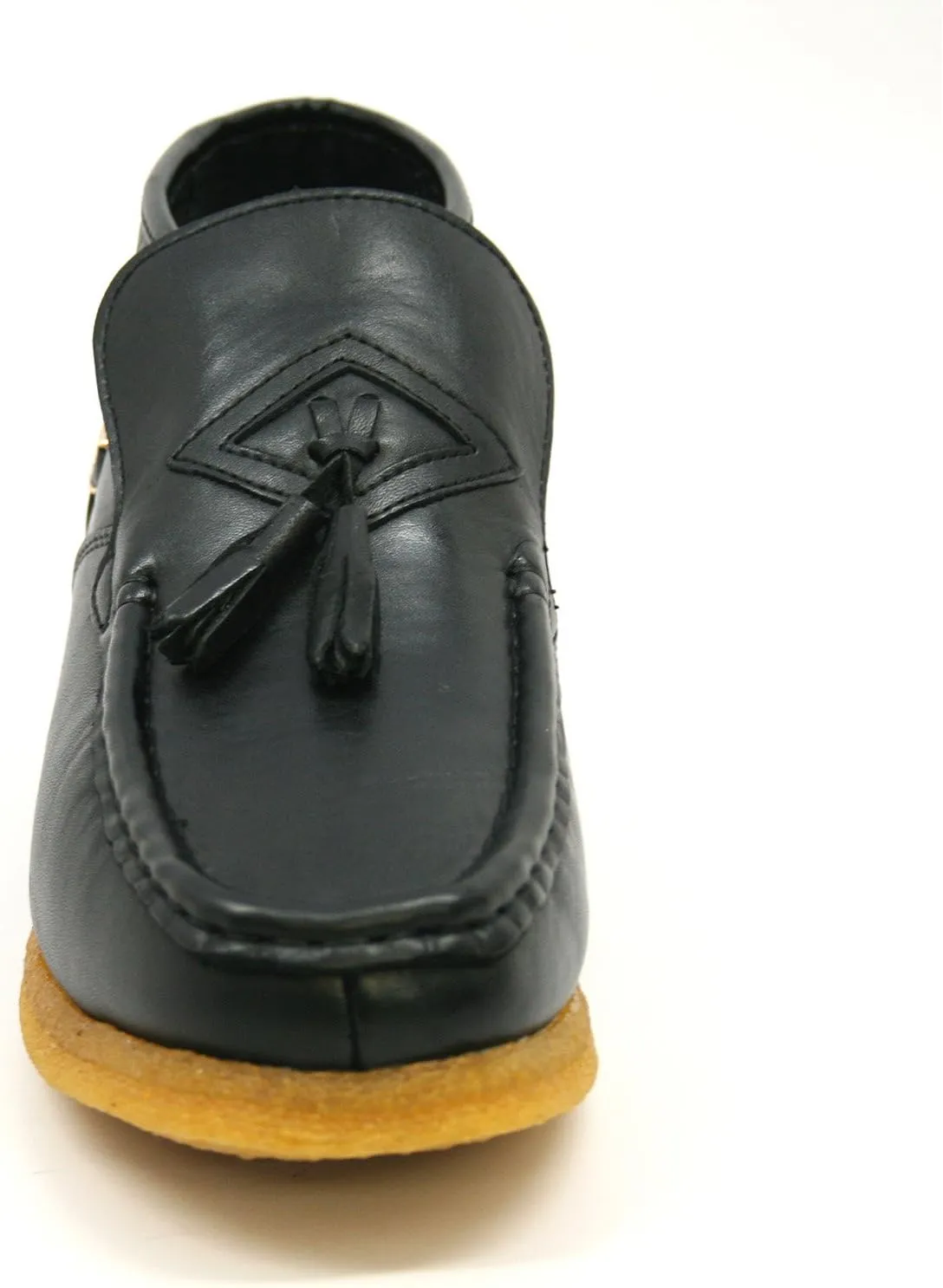 British Collection Men's Palace Three Quarters Slip on Leather Shoes