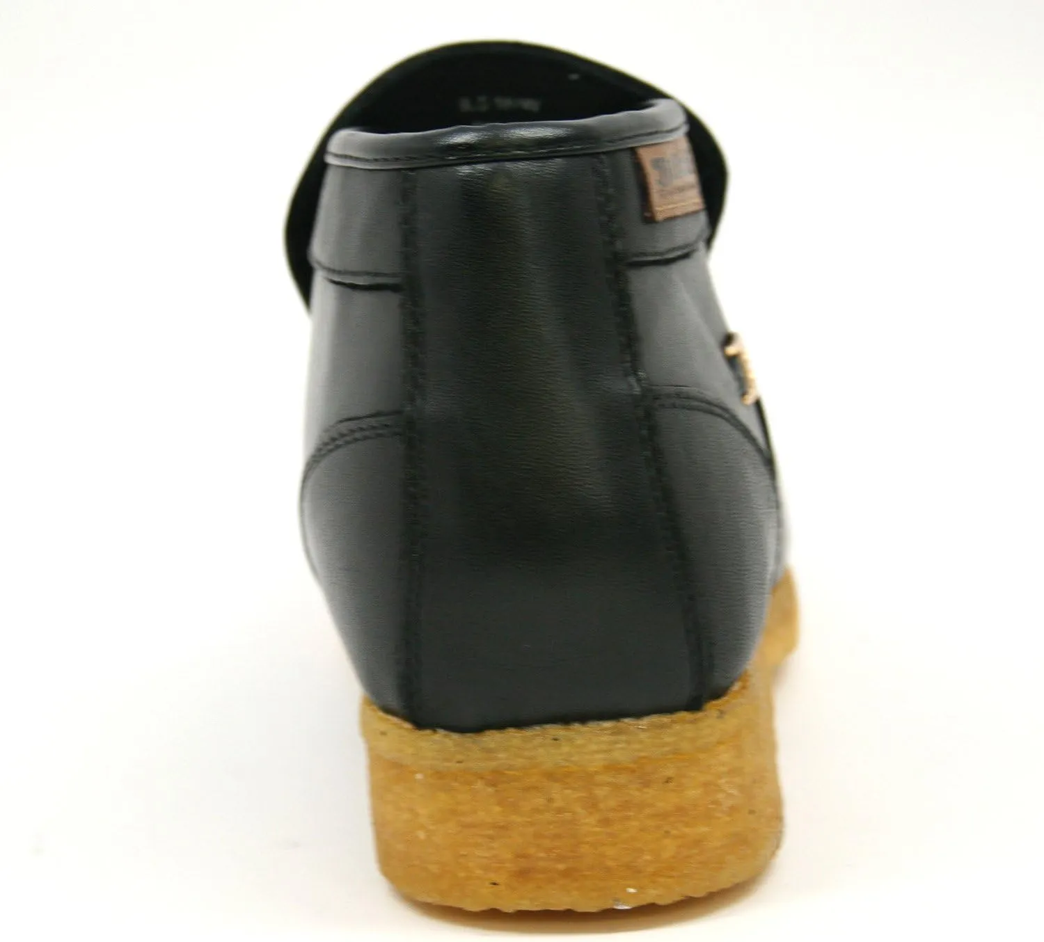British Collection Men's Palace Three Quarters Slip on Leather Shoes
