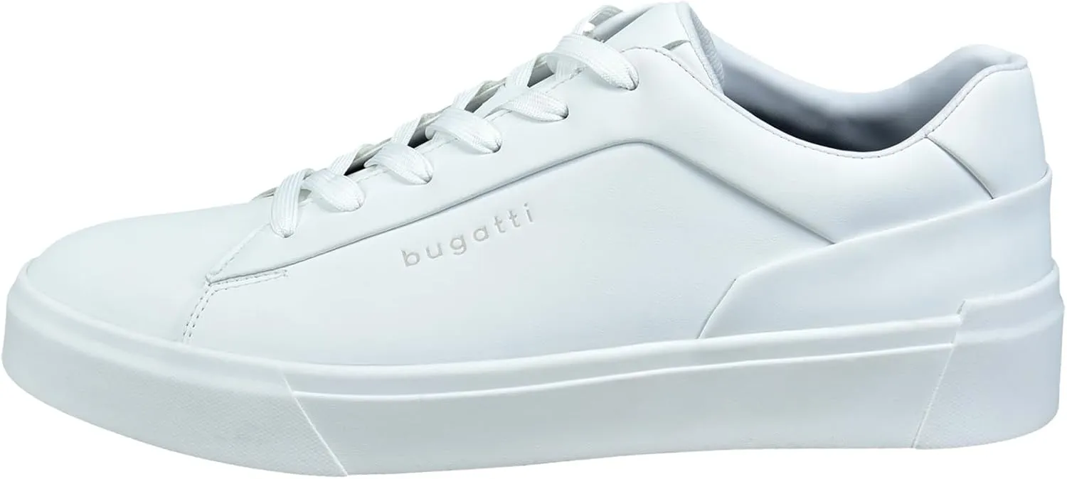 Bugatti Herren Modischer Sneaker mit Schlichtem Design und Vielseitiger Tragbarkeit Schnürer
