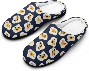 Cactus Clog Slippers For Men Non-Slip Warm House Slippers Women's Cotton Slippers Bedroom Slip-On Shoes Indoor Outdoor