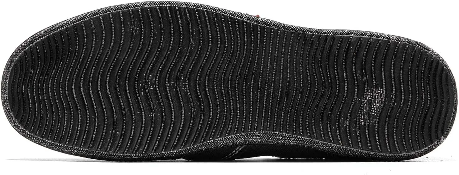 CASMAG Men's Casual Cloth Shoes Canvas Slip on Loafers Leisure Vintage Flat Boat Shoes