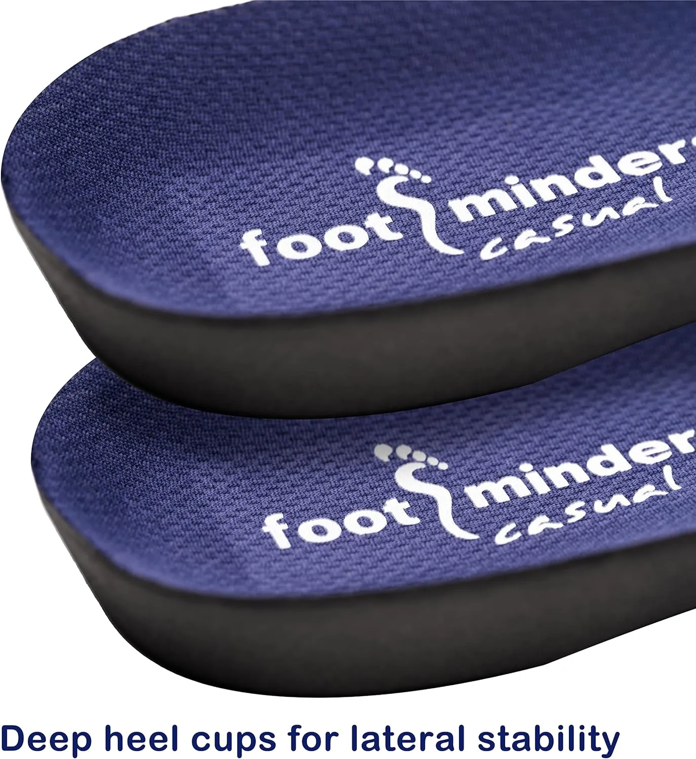 Casual Orthotic Arch Support Insoles for Dress Slip-On Shoes (Pair) (X-Large: Men 11½ - 13) - Relief for Foot Pain Due to Flat Feet/Low Arches and Plantar Fasciitis