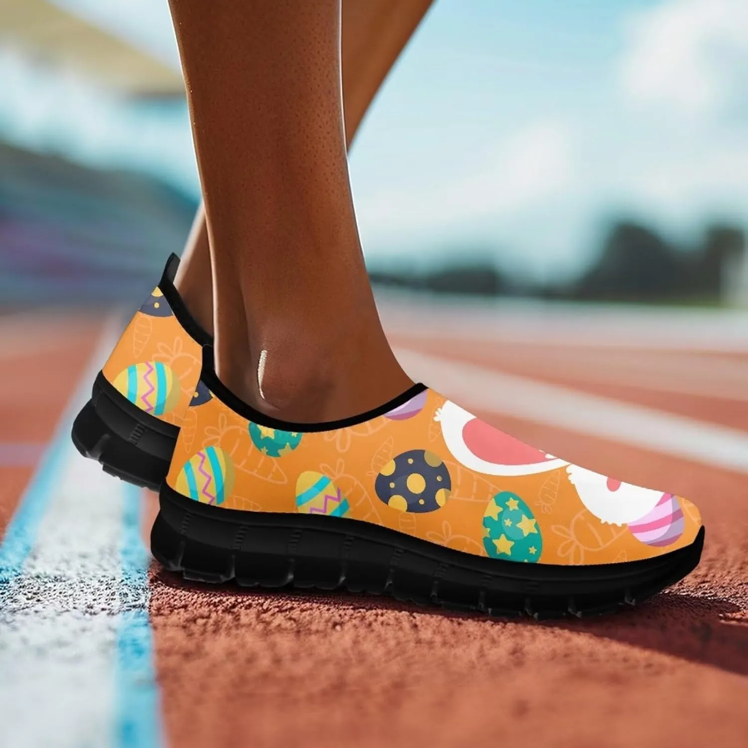 Casual Slip On Shoes for Women Flat Walking Shoes for Holiday Party