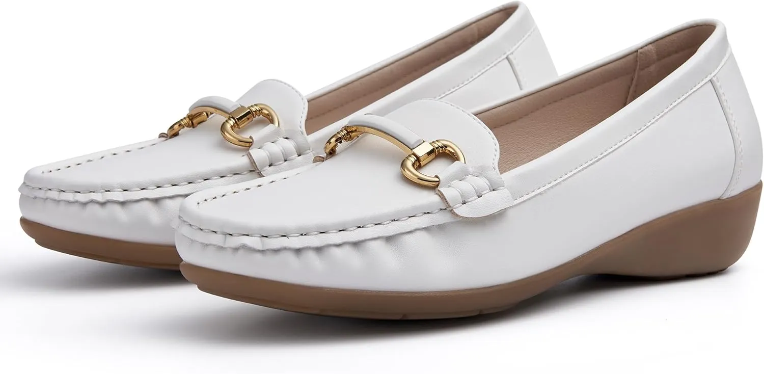 Cestfini Women’s Slip-on Loafers Casual Work Shoes