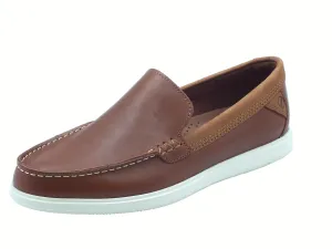 Clarks Men's Bratton Loafer, Dark Tan, 9 Men