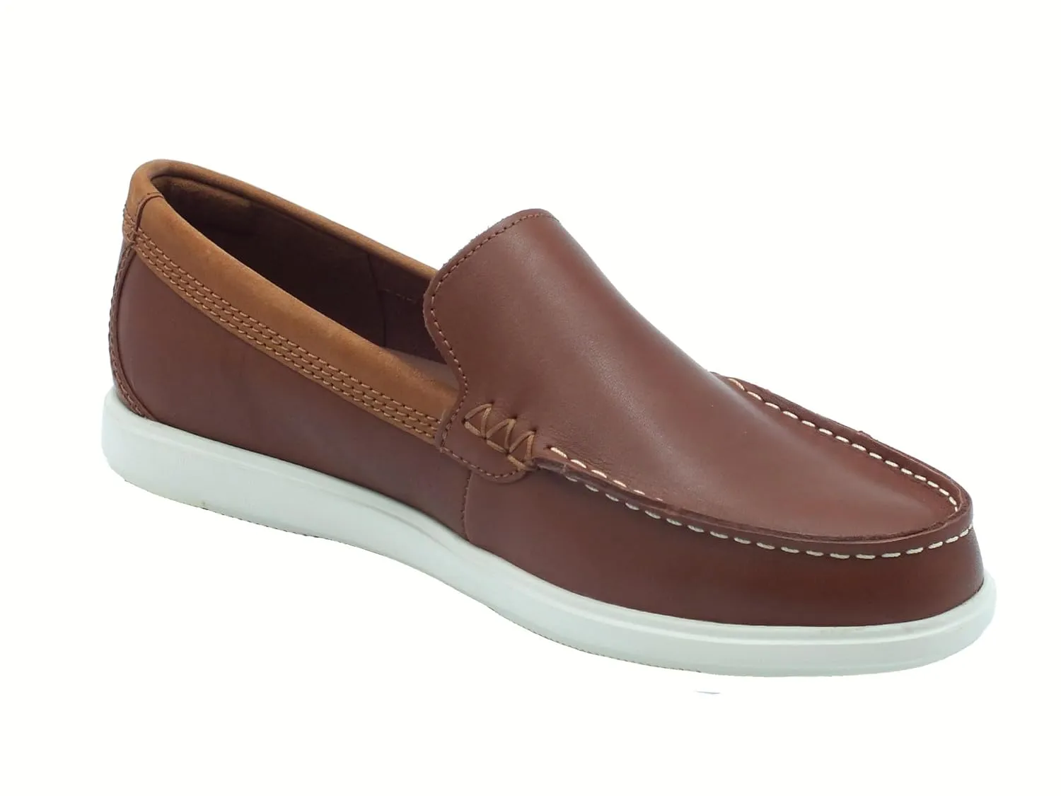 Clarks Men's Bratton Loafer, Dark Tan, 9 Men