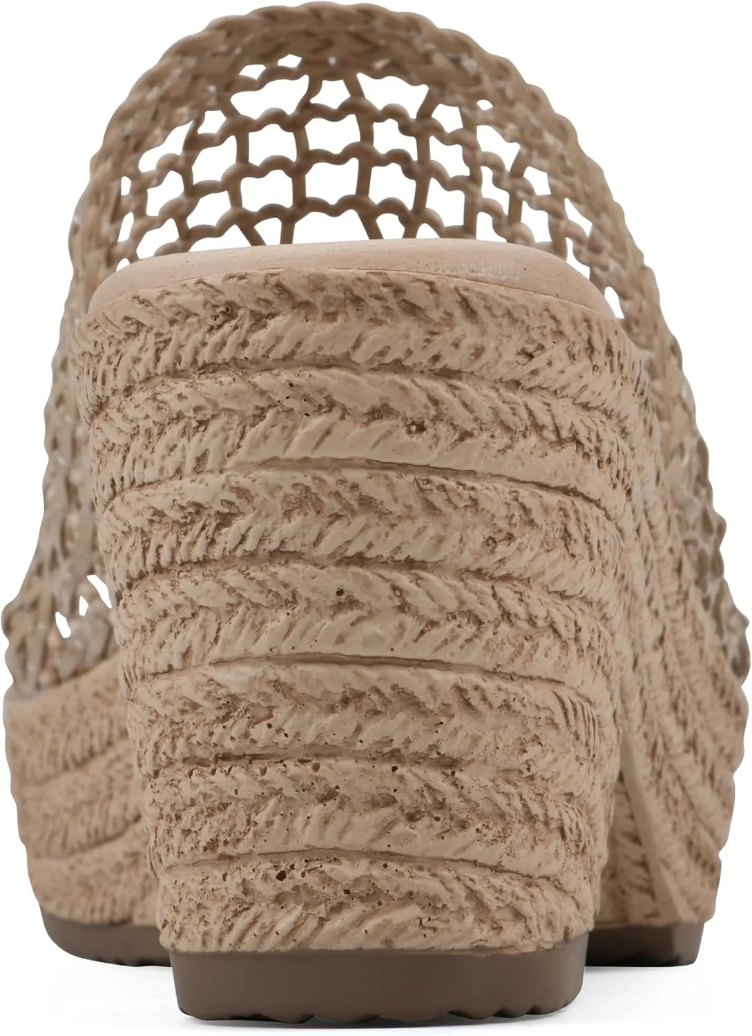 CLIFFS BY WHITE MOUNTAIN Women's Biankka Platform Woven Slide Sandal
