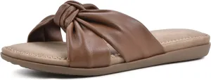 CLIFFS BY WHITE MOUNTAIN Women's Favorite Knotted Slide Sandal