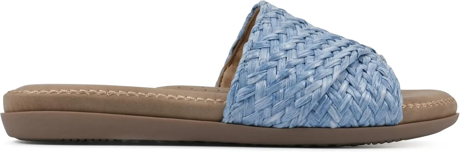 CLIFFS BY WHITE MOUNTAIN Women's Flawless Slide Sandal