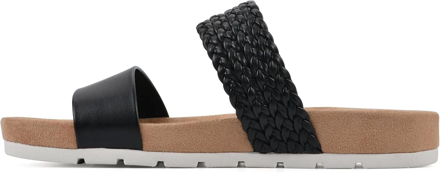 CLIFFS BY WHITE MOUNTAIN Women's Tactful Slide Sandal