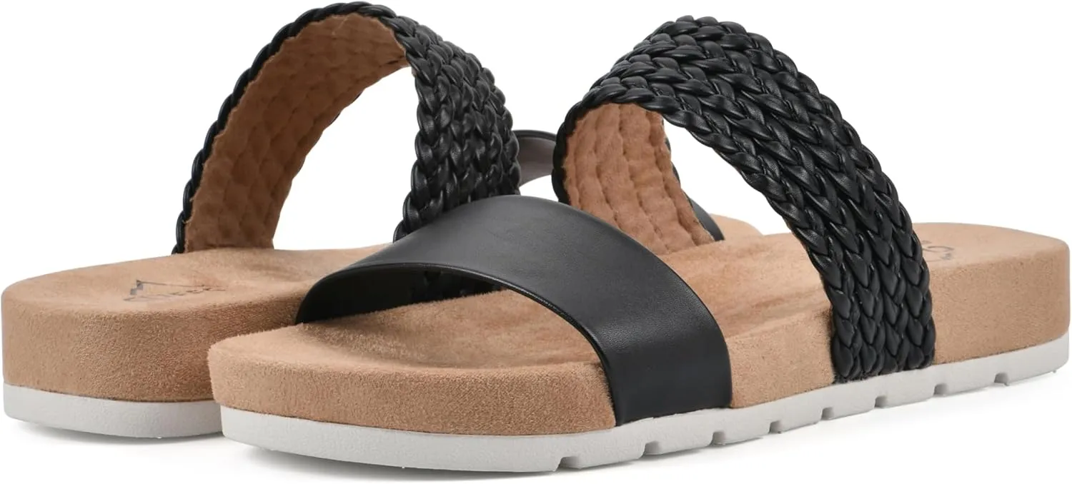 CLIFFS BY WHITE MOUNTAIN Women's Tactful Slide Sandal