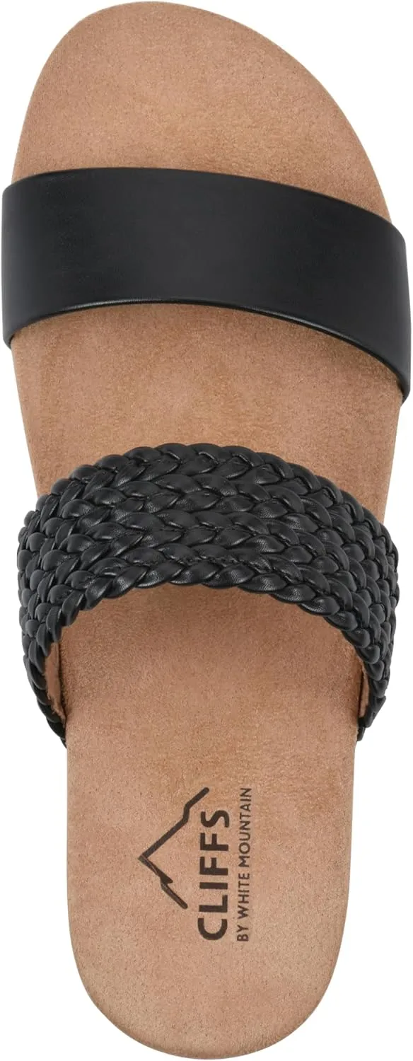 CLIFFS BY WHITE MOUNTAIN Women's Tactful Slide Sandal