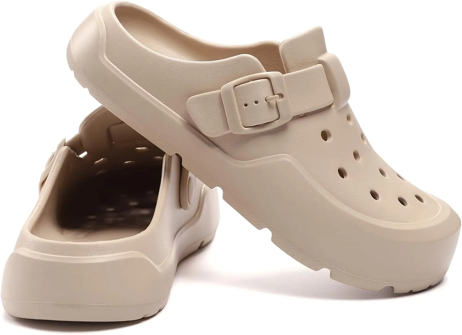 Clogs for Women Slide Sandals Comfortable Ease of Slip-On Clogs with Arch Support Slip Resistant Clog Sandals Recovery Pillow Slides