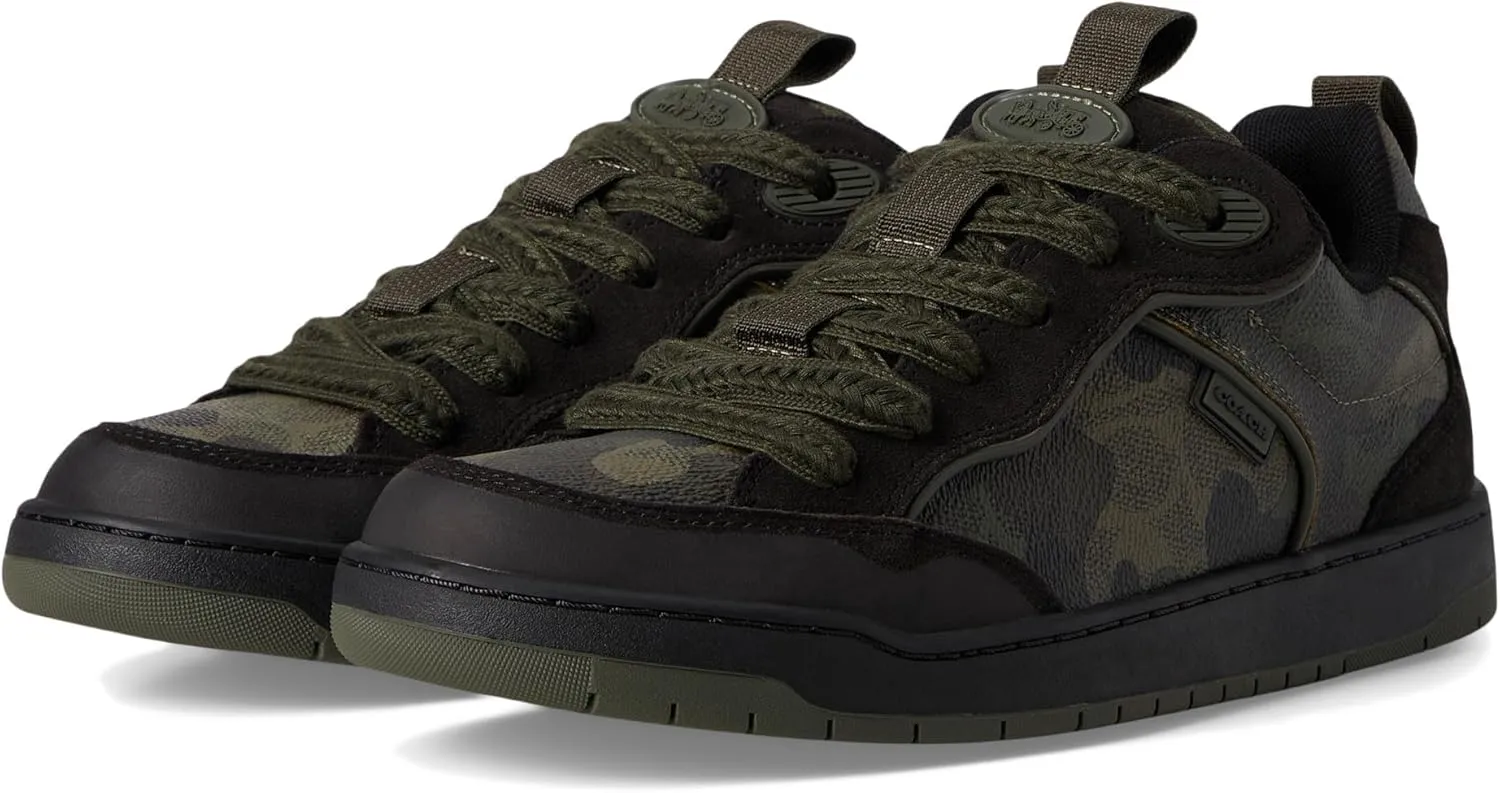 COACH Men's C203 Sneaker in Signature Camo Print Uniform Dress Shoe